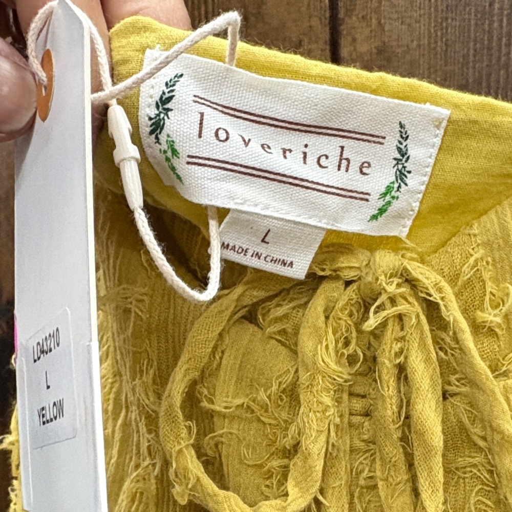 Love Riche Yellow Textured Mini Dress - Picture 3 of 6